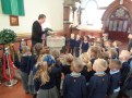 pupils visiting church